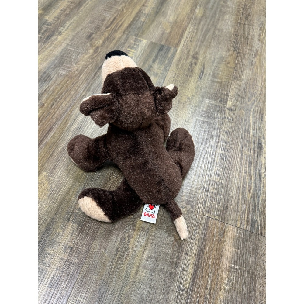 GANZ WEBKINZ Plush Dog 9" Mocha Pup  Brown  HM348   No‎ Code  Stuffed Animal Toy - Picture 16 of 16